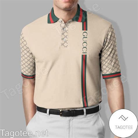 polo gucci homme beige|gucci g stripe.